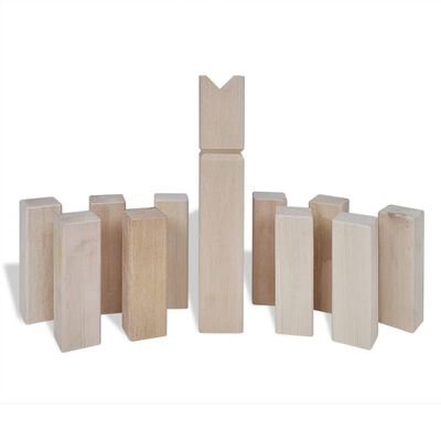 Wooden Kubb Game Set