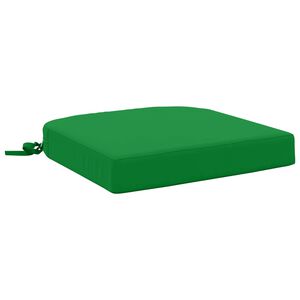vidaXL 1-Piece Seat Cushion SOEST 100% Polyester Green 40 x 40 x 7 cm
