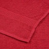 vidaXL Bath Towels "FROGN" 4 pcs Red 100x150 cm 360 gsm