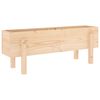 vidaXL Garden Raised Bed 101x30x38 cm Solid Wood Pine