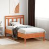 vidaXL Headboard Wax Brown 100 cm Solid Wood Pine