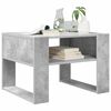 vidaXL Coffee Table Concrete Grey 66 x 53 x 45 cm Engineered Wood