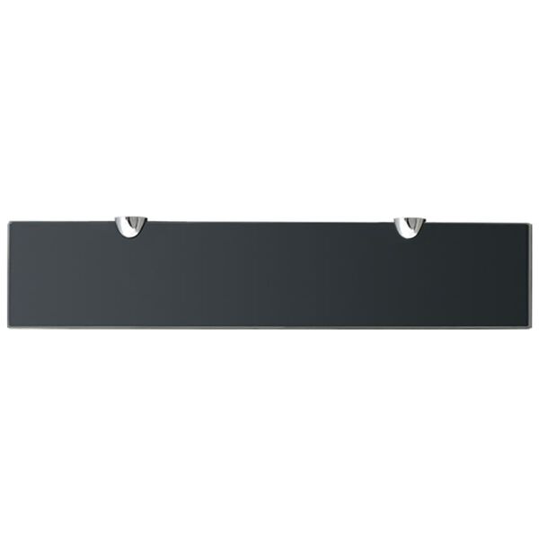vidaXL Floating Shelves 2 pcs Glass 50x10 cm 8 mm