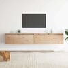vidaXL Wall Cabinets 2pcs 100x30x35 cm Solid Wood Pine