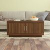 vidaXL Coffee Table Brown Oak 102x50x45 cm Engineered Wood
