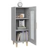vidaXL Sideboard Grey Sonoma 34.5x34x90 cm Engineered Wood