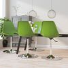 vidaXL Swivel Dining Chairs 4 pcs Green PP