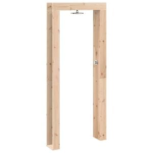 vidaXL Outdoor Shower 226 cm Solid Pine Wood and Stainless Steel