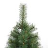 vidaXL Artificial Hinged Christmas Tree Green 180 cm PVC, steel
