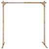 vidaXL Wedding Arch Light Brown 225 x 95 x 226 cm Solid Pine Wood