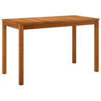 vidaXL Garden Table 110x55x67 cm Solid Wood Acacia