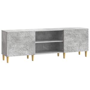 vidaXL TV Cabinet 150 x 31 x 50 cm Concrete Grey Engineered Wood
