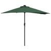 vidaXL Garden Parasol Green 294 x 150 x 223 cm Fabric