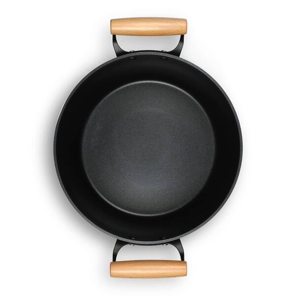 Livoo Stewpot with Wooden Handles 24 cm 5 L White