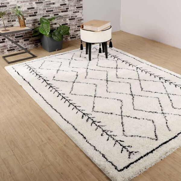 Dutch Lifestyle Rug Florence S 230x160 cm White