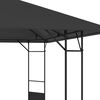 vidaXL Garden Gazebo 3x3 m Anthracite 160 g/m&sup2;