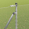 vidaXL Fence Post Silver 10 x 1.6 m (13 mm mesh) Steel