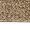 vidaXL Rug Natural and Black 300 x 300 cm Jute