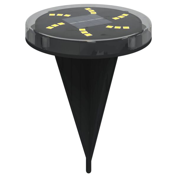 vidaXL Solar Ground Lights with Ground Spikes Outdoor 12 pcs Warm White