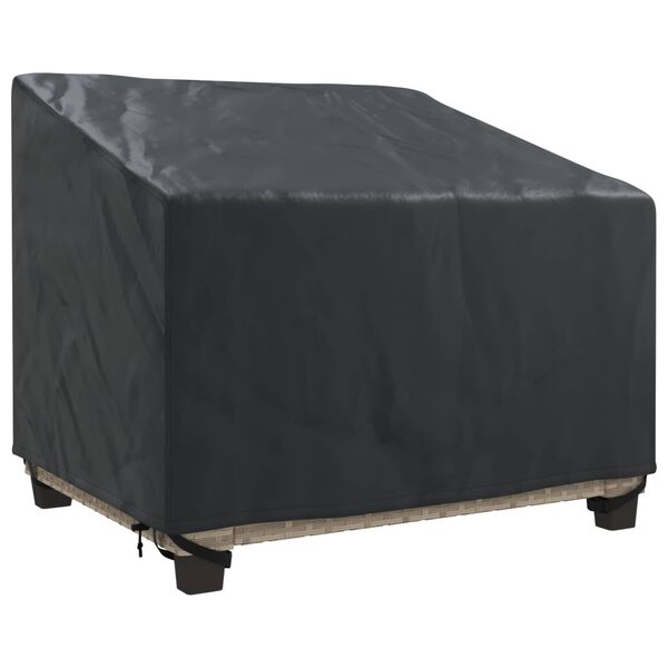 vidaXL Garden Chair Cover Black 96 x 79 x 74 cm 600D Oxford Fbric