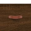vidaXL Sideboard Brown Oak 69.5x34x90 cm Engineered Wood