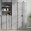 vidaXL Highboard Concrete Grey 40x42.5x185 cm Engineered Wood
