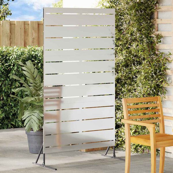 vidaXL Privacy Screen Grey 100 x 50 x 180 cm Steel