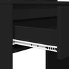 vidaXL Bedroom Dressing Tables with Drawer Black 80 x 39.6 x 135 cm