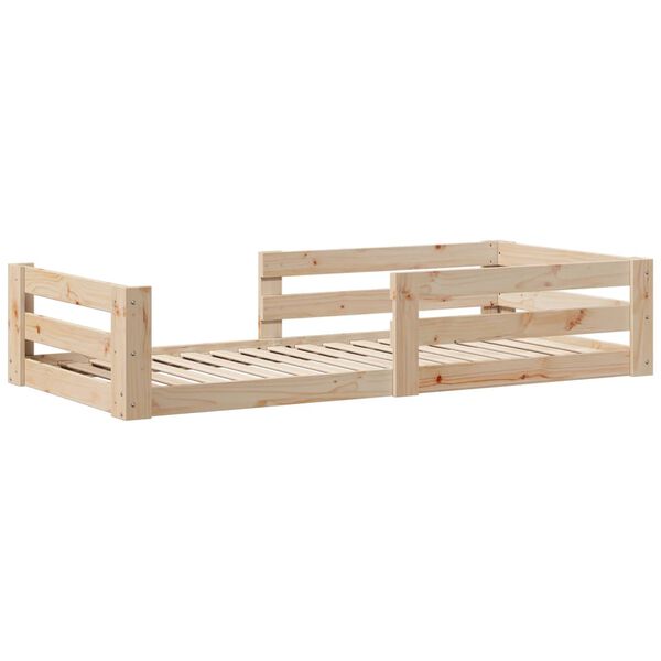 vidaXL Bed Frame without Mattress 80x160 cm Solid Wood Pine