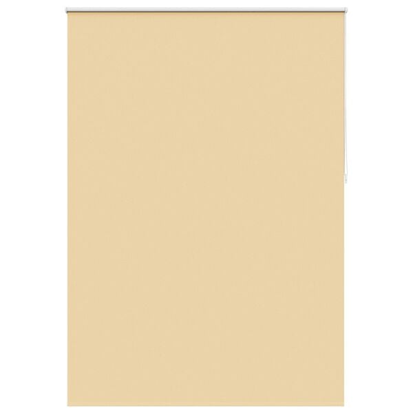 vidaXL Roller blind blackout 164.4x230 cm Fabric Width 160 cm beige