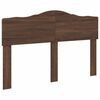vidaXL Headboard Brown Oak Engineered wood