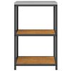 vidaXL Kitchen Storage with Shelf Rusty 60 x 50 x 92 cm Steel