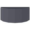 vidaXL Planter Anthracite 90 x 45 x 35 cm Steel