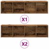 vidaXL Book Cabinets 3 pcs Old Wood Engineered Wood