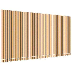 vidaXL Replacement Fabric for Awning Multicolour Stripe 6x3 m