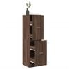 vidaXL Apothecary Cabinet Brown Oak 40x41x144,5 cm Engineered Wood