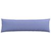 vidaXL Sofa Pillows 2 pcs Blue 145 x 40 cm Fabric