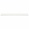 vidaXL Floating Shelf Wall-mounted 2 pcs White 80 x 18 x 2.5 cm Steel