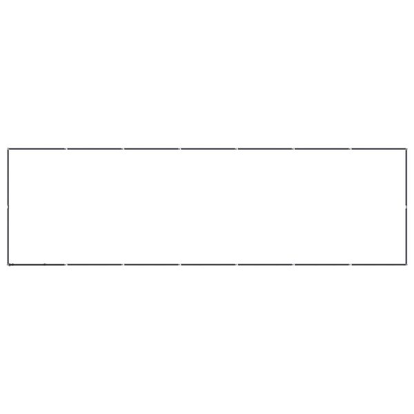 vidaXL Outdoor Dog Kennel Steel 12.9 m&sup2;