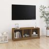 vidaXL TV Cabinet Honey Brown 104x33x41 cm Solid Pinewood