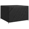 vidaXL Outdoor Swing Cover Black 250 x 250 x 160 cm 210D Oxford Fbric