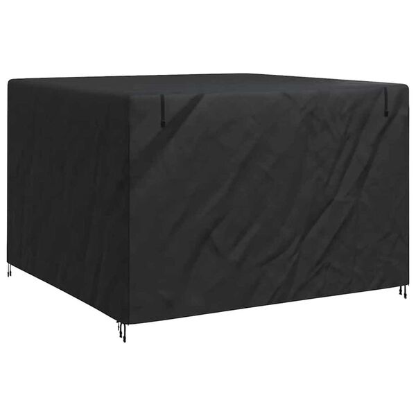 vidaXL Outdoor Swing Cover Black 250 x 250 x 160 cm 210D Oxford Fbric