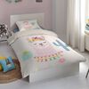 Good Morning Kids Duvet Cover LLAMA 140x200/220 cm Multicolour