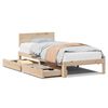 vidaXL Bed Frame with Drawers without Mattress 90x200 cm