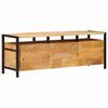 vidaXL Storage Cabinets Brown 110 x 30 x 40 cm Solid Mango Wood