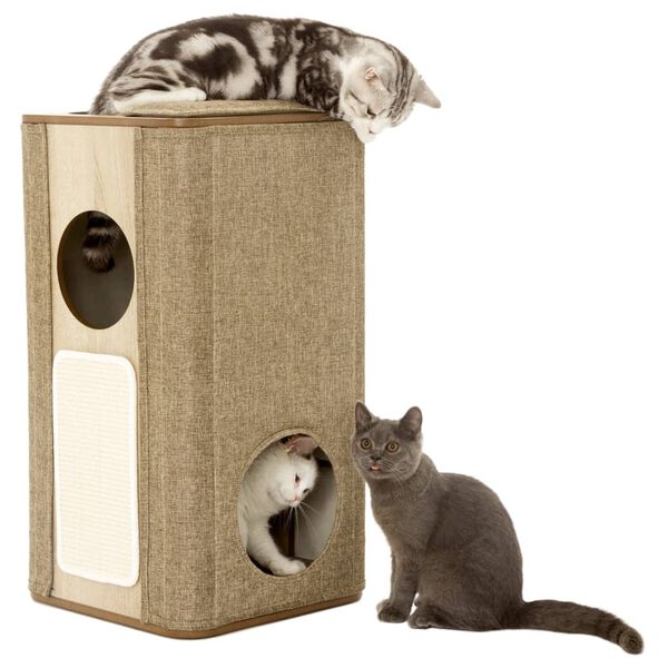 Jack and Vanilla Cat Tree Tower Molly 38x38x73 cm Brown