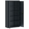 vidaXL File Cabinet Anthracite 90x40x220 cm Steel