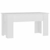 vidaXL Coffee Table White 101x49x52 cm Engineered Wood