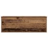 vidaXL Storage Box Old Wood 102 x 35 x 35 cm Engineered Wood