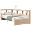 vidaXL Bookcase Bed without Mattress 100x200 cm Solid Wood Pine